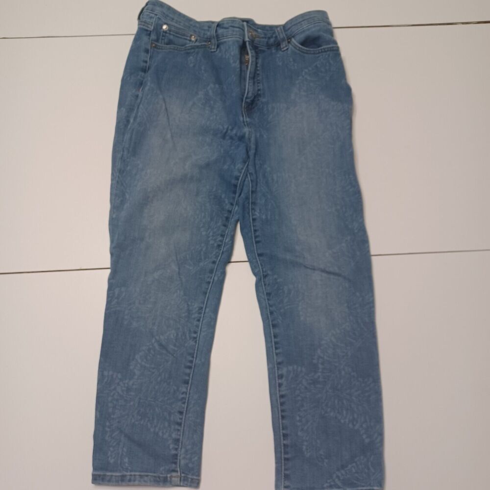 Chaps Women Skinny blue Jeans Stretch Pocket 12